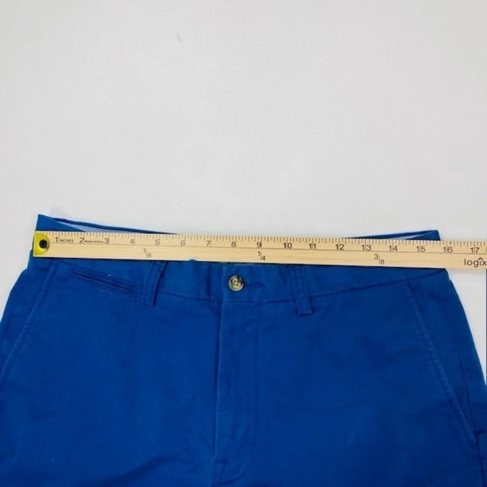 Polo Ralph Lauren Men 32 Royal Blue Stretch Classic Fit Chino Short Cotton Twill